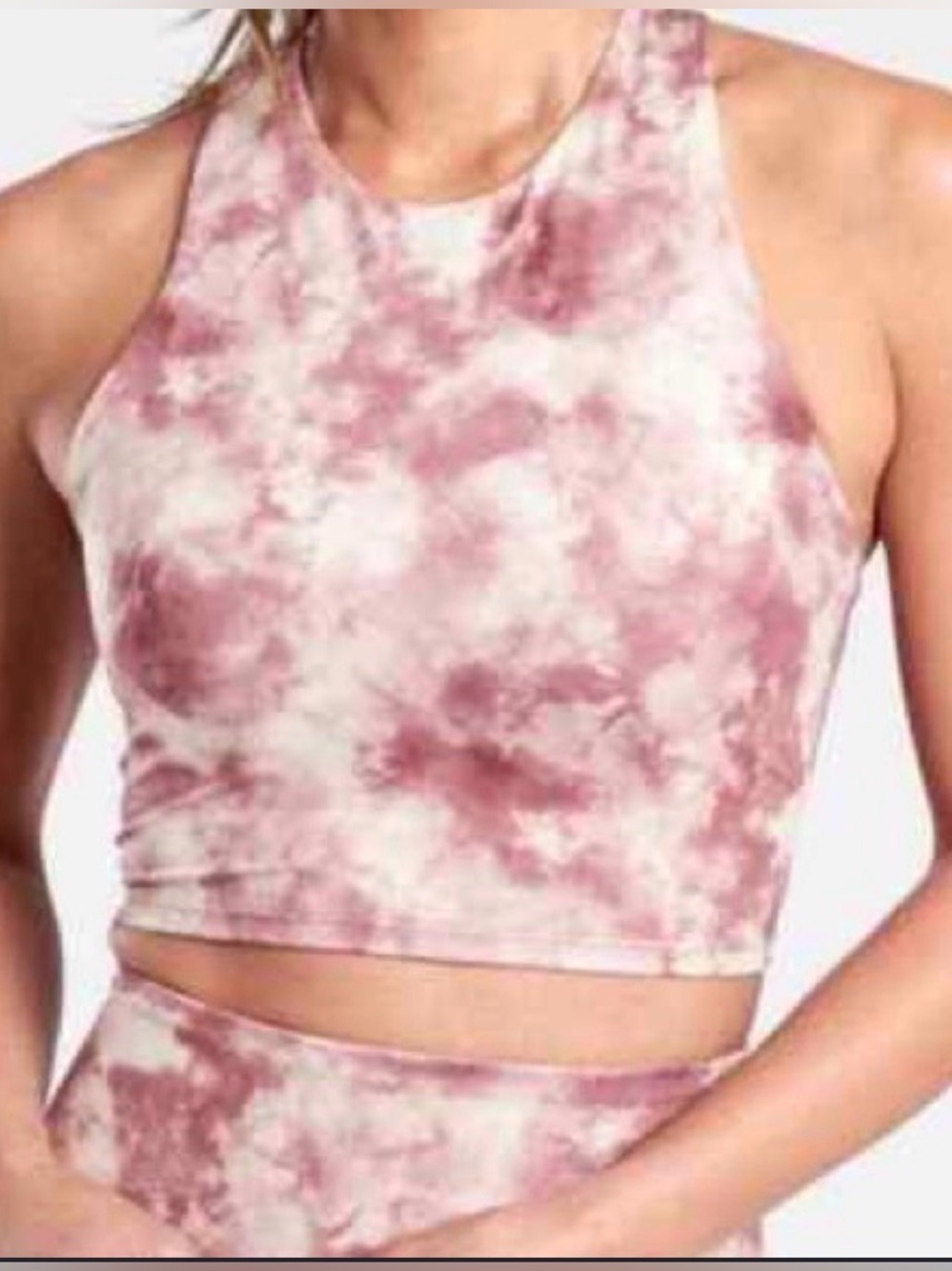 Athleta Conscious Crop Sport Bra Top XS